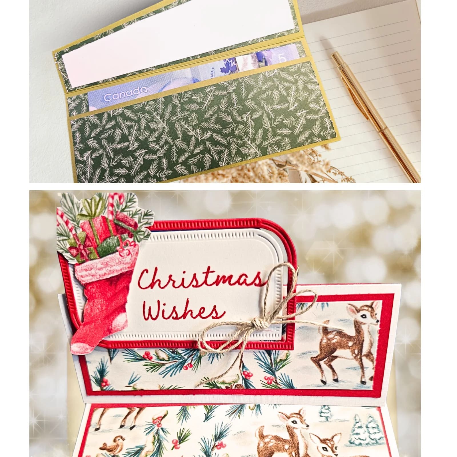 Slim Line Money Holder Cards